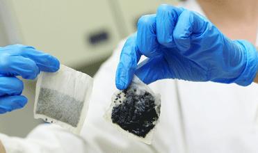 Чайный пакетик для очистки воды