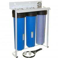 Трехступенчатый магистральный фильтр Big Blue 20 PU908B3-BK1-PR-S-G