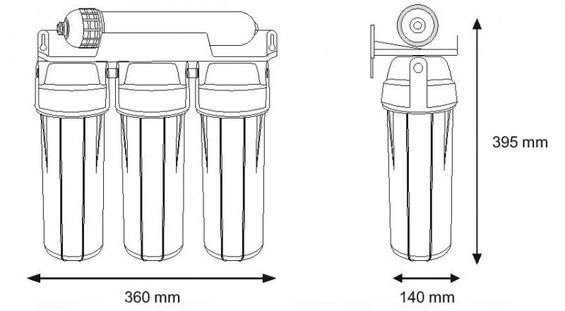 aquafilter fp3-hj-k1 размеры