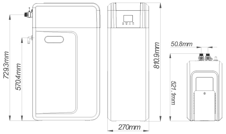 Canature CS21-H-0926 Размеры