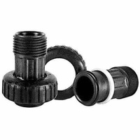 Дренажный фитинг Clack 1 прямой — для клапанов WS1 и WS1.25 (V3008-02, WS1DRAIN1)