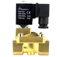 Клапан электромагнитный Sanlixin SLP1DF02E1E20: НЗ, 3/4