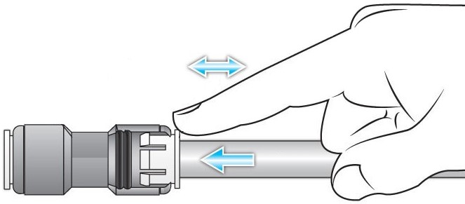 Как подключить фитинг John Guest