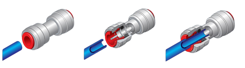 Как подключить фитинг John Guest?