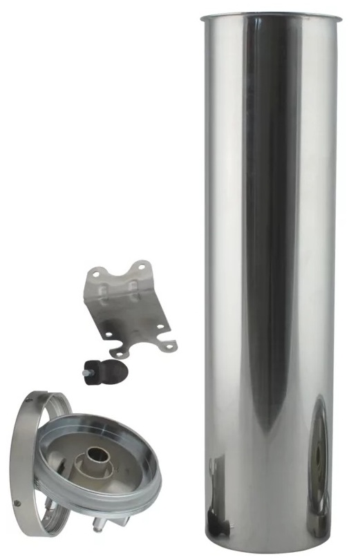 Фильтр-колба для горячей воды Big Blue 20 из нержавеющей стали