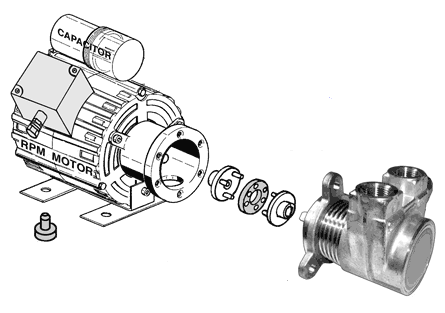 Электродвигатель Fluid-o-tech 165W