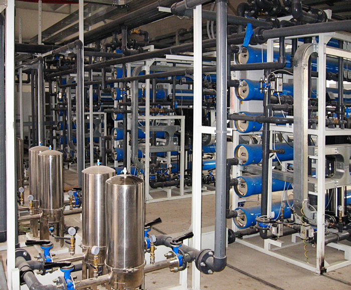 Монтаж фильтров очистки воды