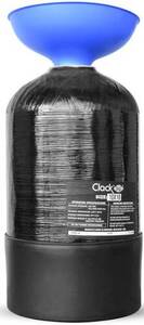 Загрузка фильтрующего материала используя лейку Clack