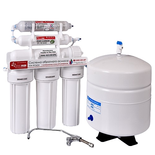 Обратный осмос новая вода NW-RO604 